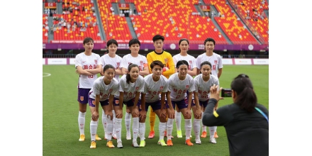 全運會-足球女子成年組：聯(lián)合隊?wèi)?zhàn)勝陜西隊
