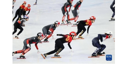 短道速滑女子3000米接力決賽：中國隊(duì)獲得季軍